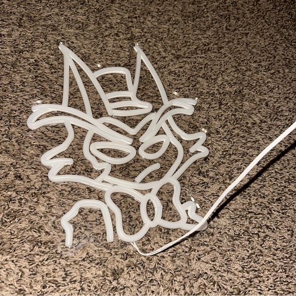 Colorful Neon Cat Sign - Picture 3 of 7